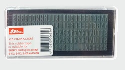 Box S-636 c/carac.S-627 8m. NUMEROS 